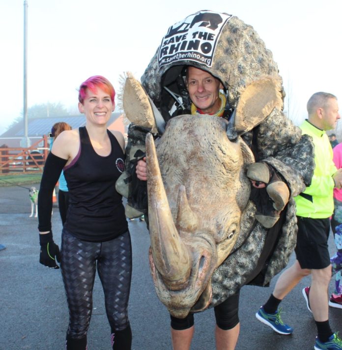 Burnham-On-Sea rhino runner andy humphries