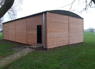 Burnham-On-Sea and Highbridge Band Building reclad