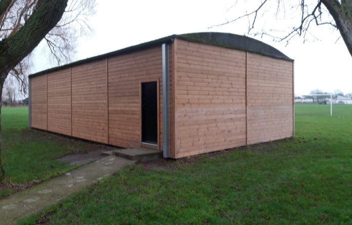 Burnham-On-Sea and Highbridge Band Building reclad