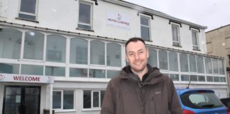 Burnham-On-Sea Royal Clarence owner Nick Richardson