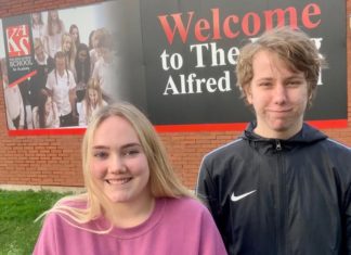 A-Levels duo from Burnham-On-Sea