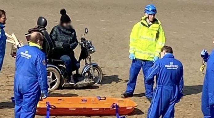 Burnham-On-Sea Coastguard call-out