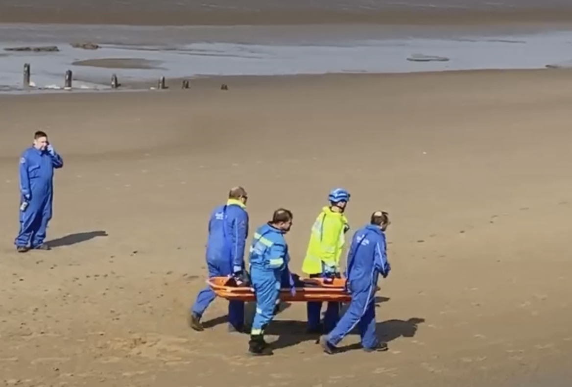 Burnham-On-Sea Coastguard call-out