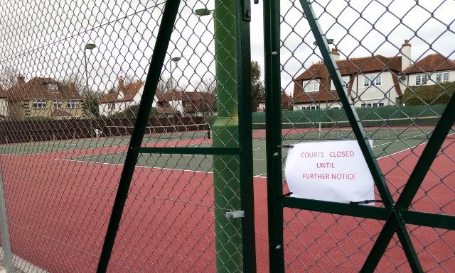 Burnham-On-Sea Avenue Tennis Club Closed