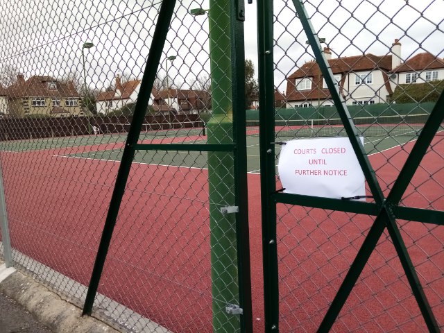 Burnham-On-Sea Avenue Tennis Club Closed