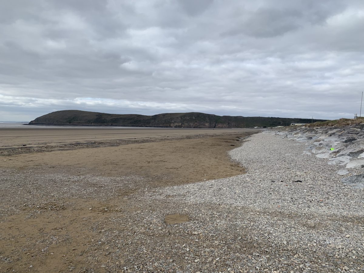 Brean beach quiet 