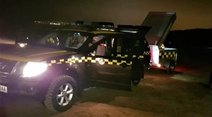 Burnham-On-Sea Coastguards night call-out