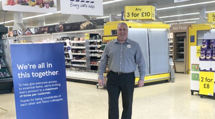 Burnham-On-Sea Tesco manager