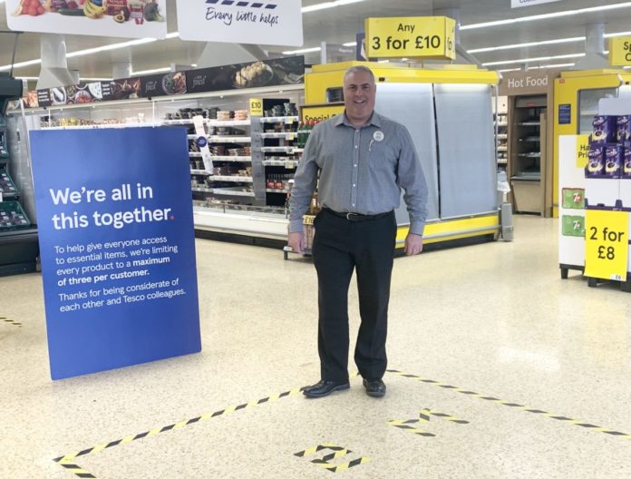 Burnham-On-Sea Tesco manager