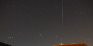 ISS over Burnham-On-Sea