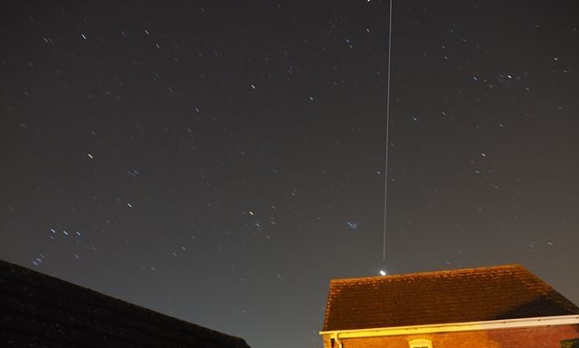 ISS over Burnham-On-Sea