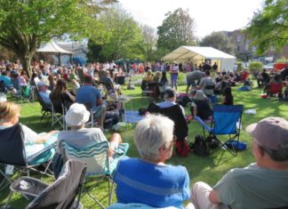 manor gardens music events burnham-on-sea