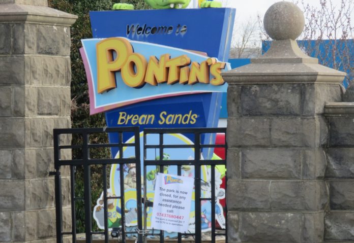 Brean Pontins closed due to Coronavirus