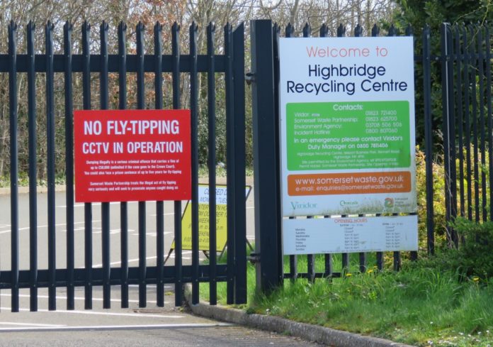 highbridge recycling centre