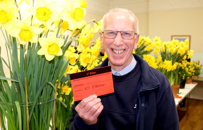 Burnham-On-Sea spring flower show