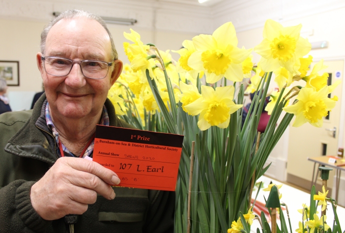 Burnham-On-Sea spring flower show