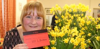 Burnham-On-Sea spring flower show