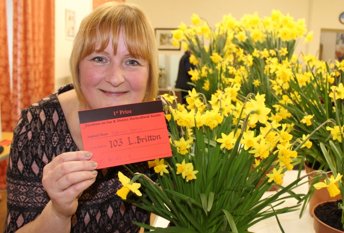 Burnham-On-Sea spring flower show