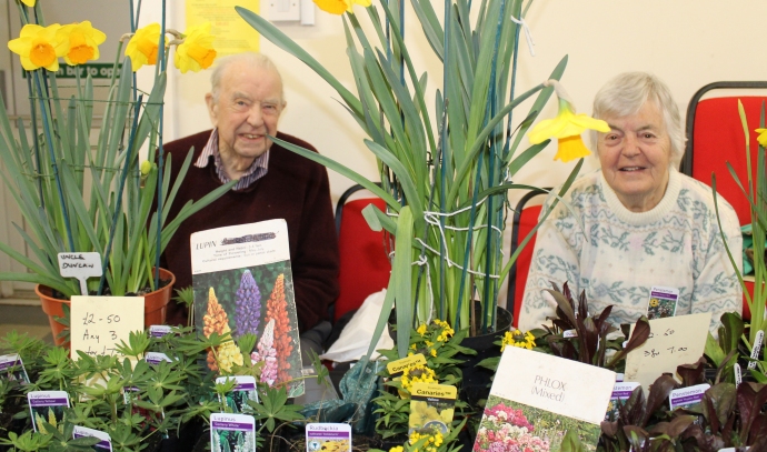 Burnham-On-Sea spring flower show