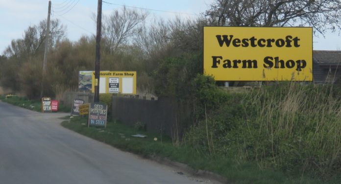 Westcroft farm shop Berrow near Burnham-On-Sea