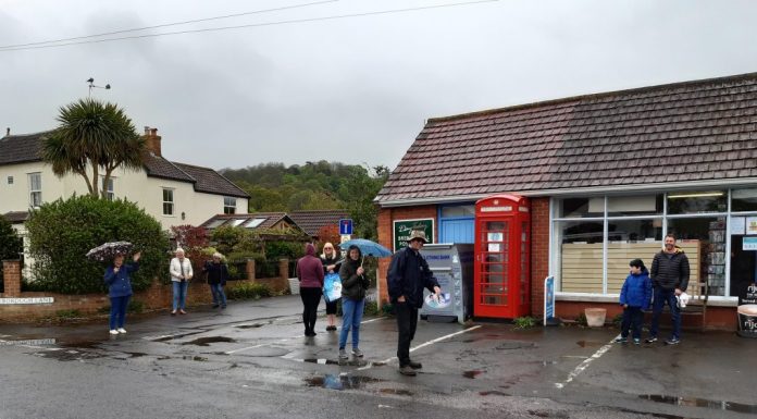 Brent Knoll shop opening
