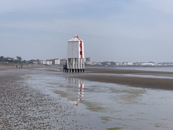 Burnham-On-Sea Beach easter weekend