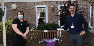 Burnham-On-Sea care homes donation