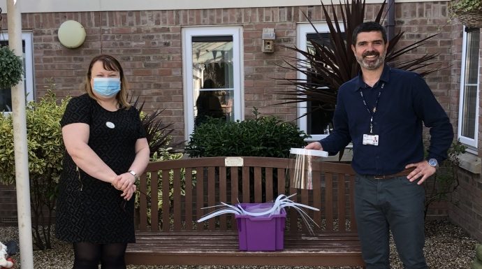Burnham-On-Sea care homes donation