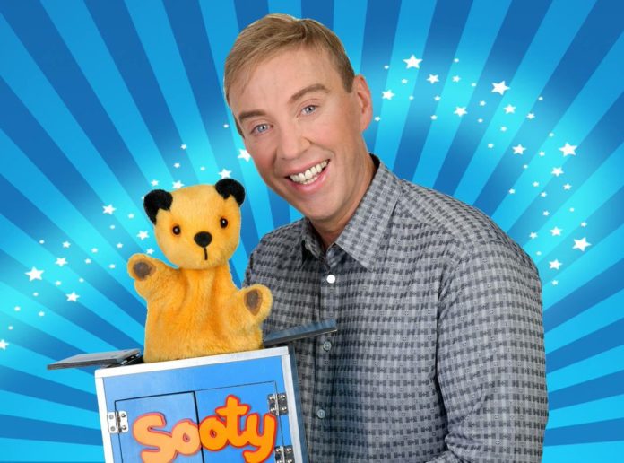 Sooty and Richard Cadell