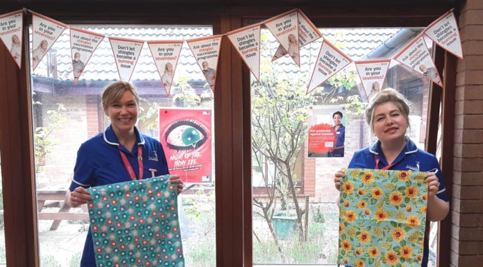 niform bags for local NHS and frontline staff