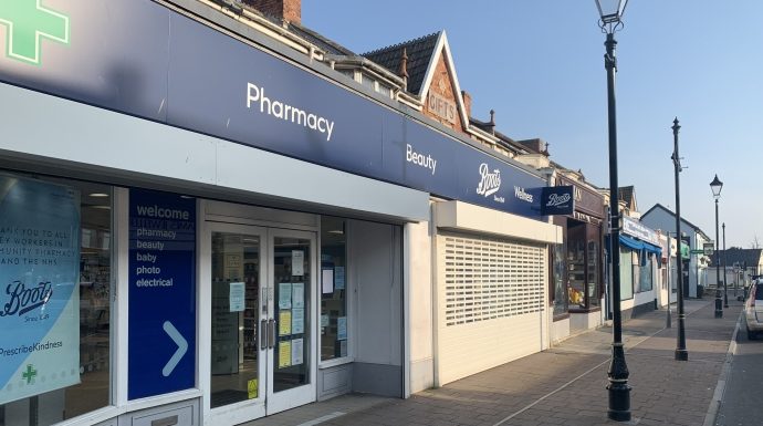 Boots the chemist in Burnham-On-Sea
