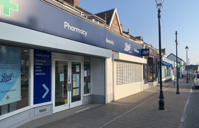 Boots the chemist in Burnham-On-Sea