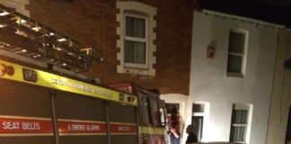 Fire engine getting blocked attending a call-out