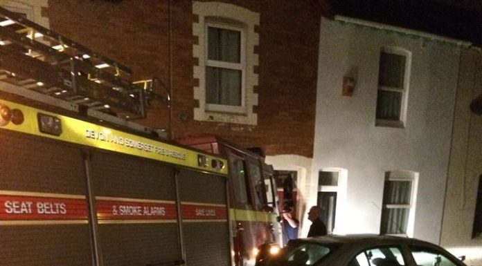 Fire engine getting blocked attending a call-out