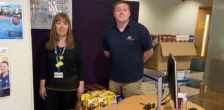 Burnham-On-Sea's Home Farm holiday park delivers Easter eggs to Weston Hospital NHS staff