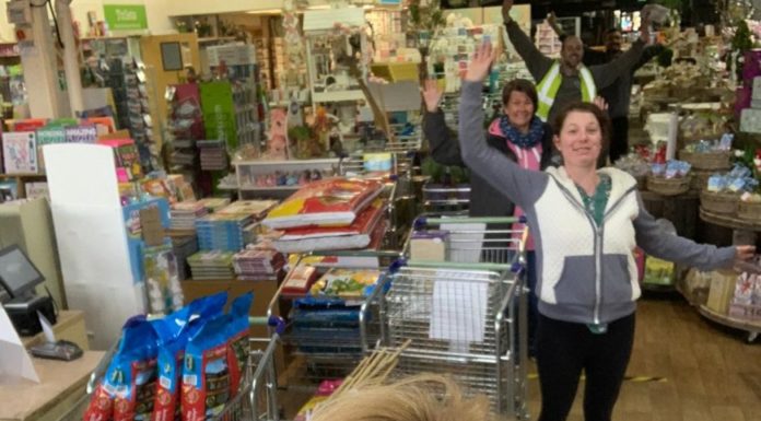 Brent Knoll's Sanders garden centre busy with deliveries during Coronavirus outbreak