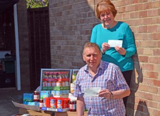 Burnham and Highbridge Foodbank donation