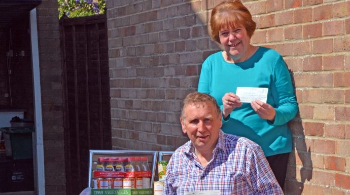 Burnham and Highbridge Foodbank donation