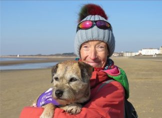 Burnham-On-Sea dog owner Vanessa Holbrow - Ness Holbrow – with Sir Jack Spratticus