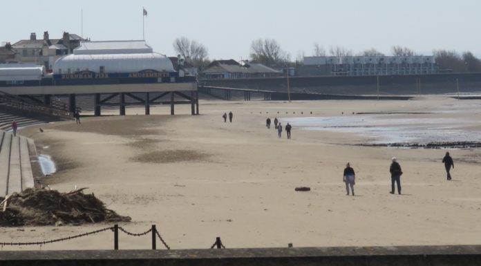 Burnham-On-Sea beach