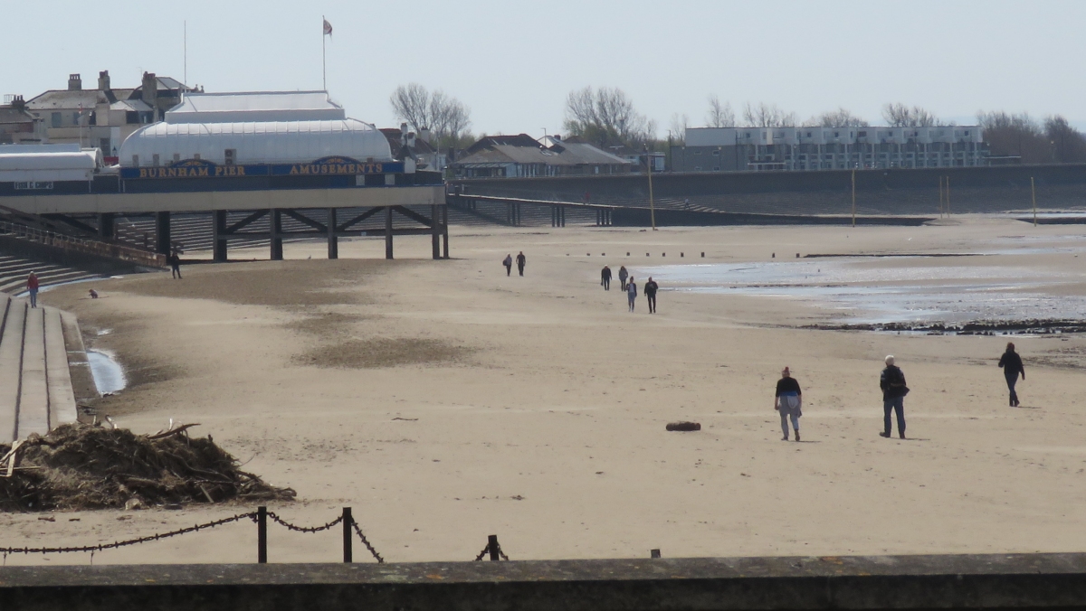Burnham-On-Sea beach 