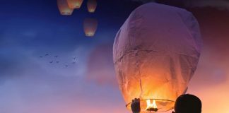 sky lanterns