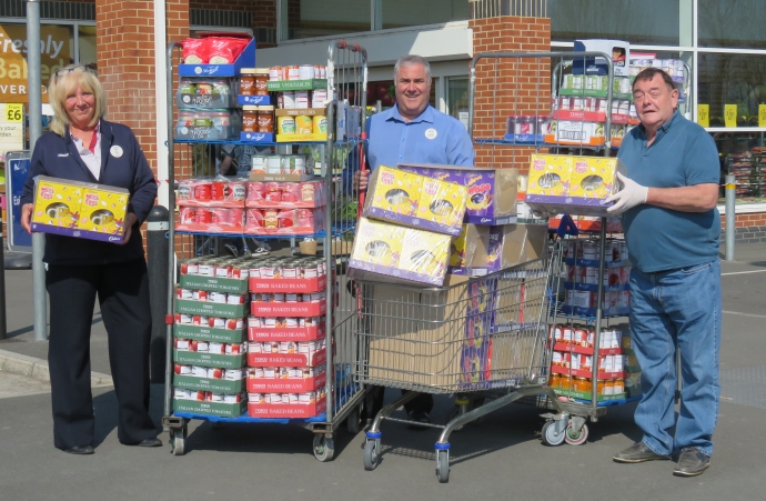 Burnham and Highbridge Foodbank donation Burnham and Highbridge Foodbank donation