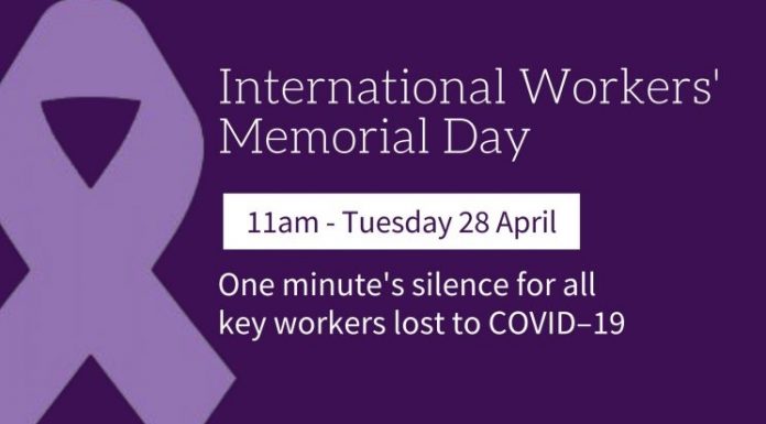 Remember COVID-19 dead this International Workers’ Memorial Day