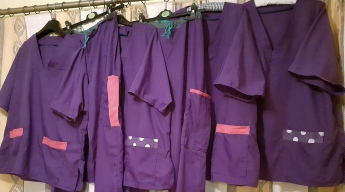 King Alfred School scrubs