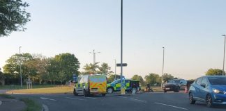 Burnham-On-Sea Love Lane collision