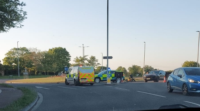 Burnham-On-Sea Love Lane collision