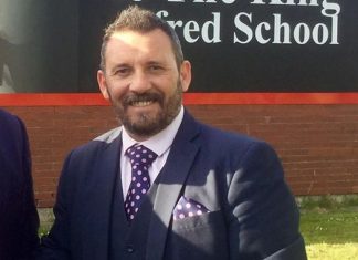 Nathan Jenkins Head Teacher King Alfred School Highbridge
