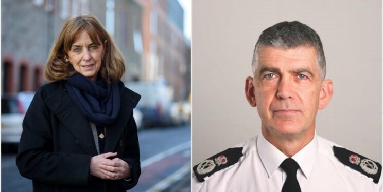 Police and Crime Commissioner Sue Mountstevens and Chief Constable Andy Marsh