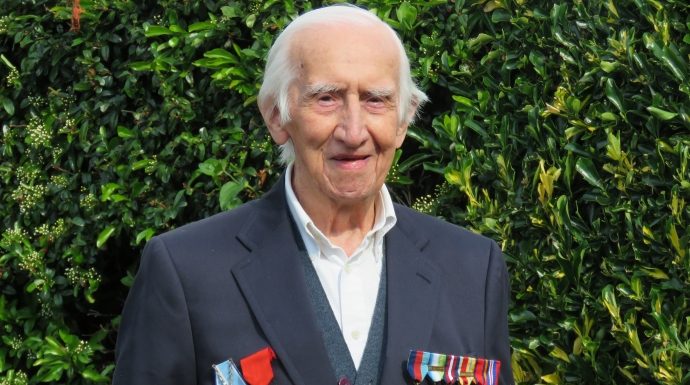 Burnham-On-Sea war veteran Tony Winterburn